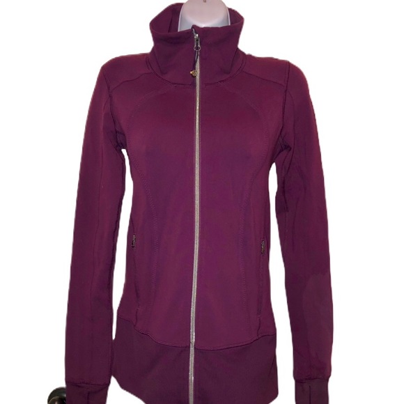 lululemon athletica Jackets & Blazers - LULULEMON Zip Up Jacket XS/4 Asana Purple